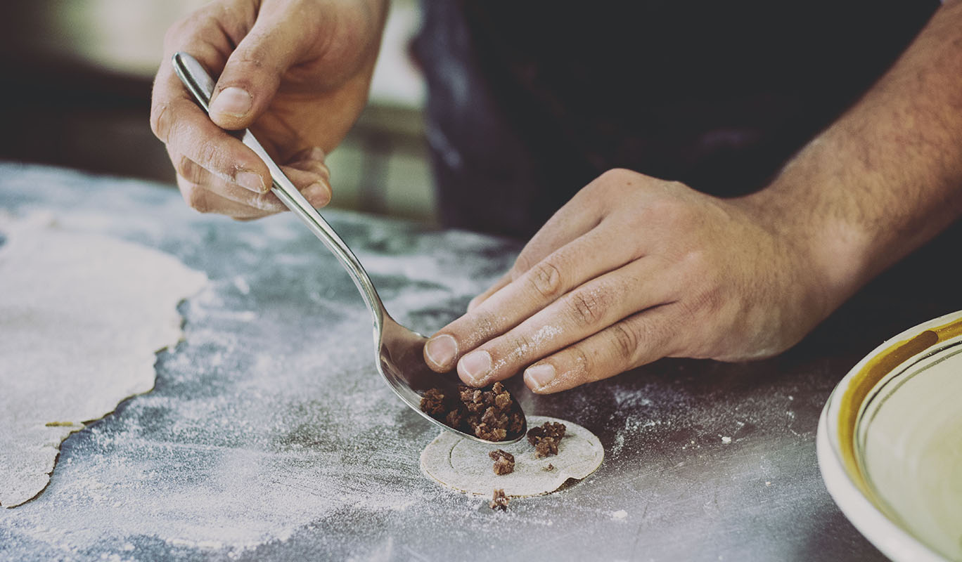 Chef pro agnolotti