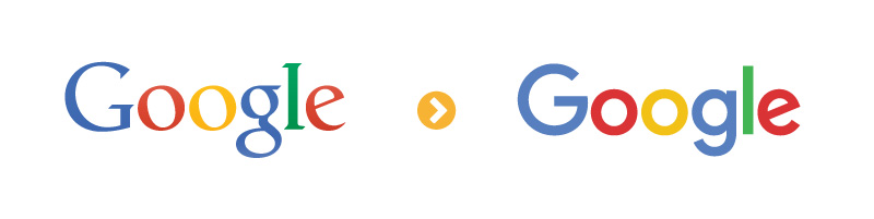 Restyle logo - google