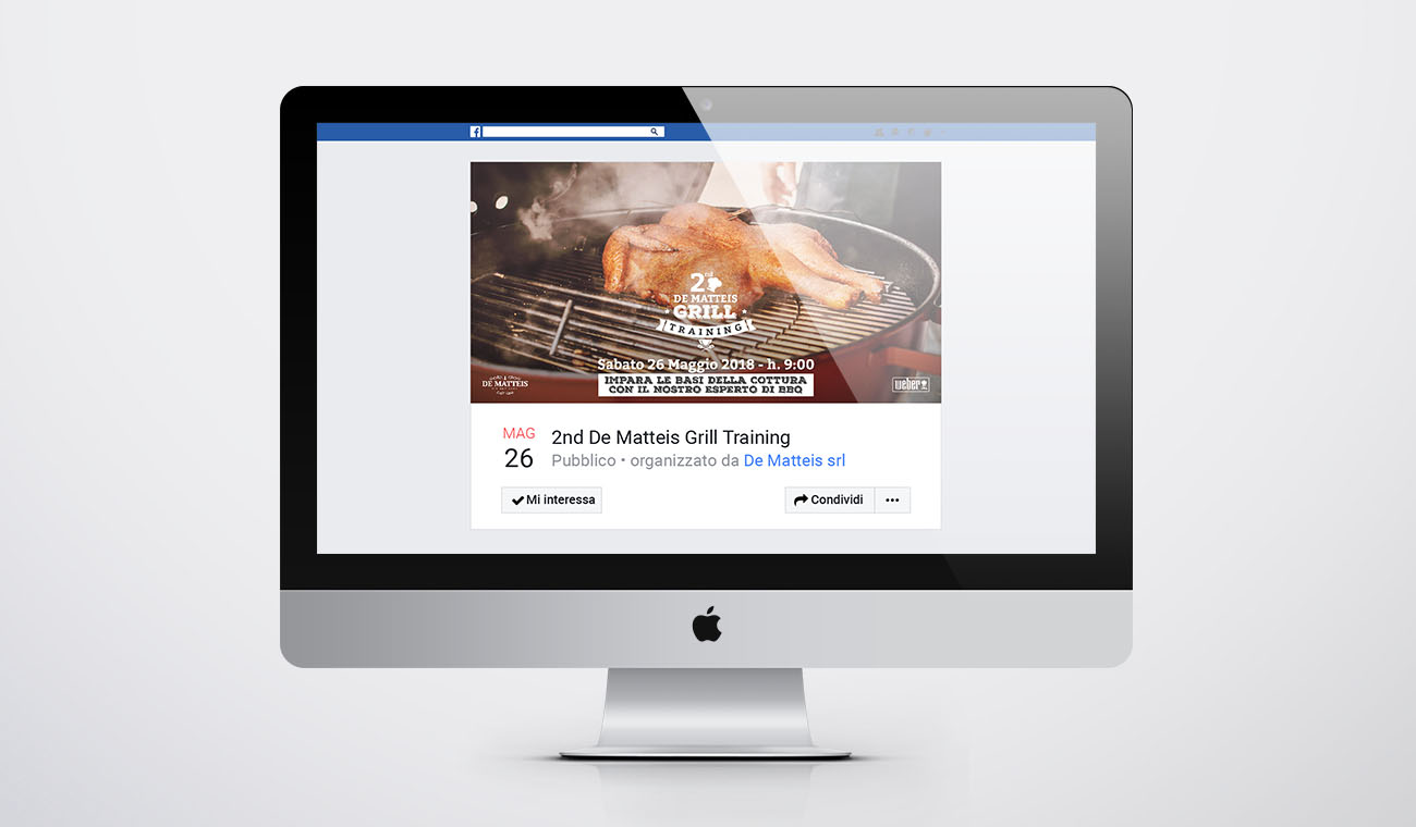 Evento Facebook 2nd De Matteis Grill Training